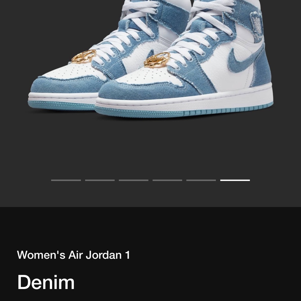 Jordan 1 denims early access I’ll choose any size for you (one pair)